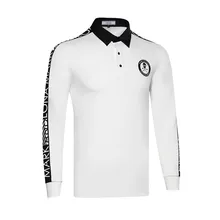 KMen спортивная одежда с длинными рукавами футболка для гольфа 3 цвета одежда для гольфа s-xxl выбрать Досуг Одежда для гольфа