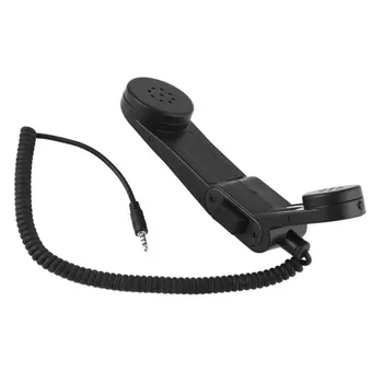 

Military Portable Durable Communication Police Patrol Handheld Speaker 3.5mm Plug For Mobile Phone Shoulder Microphone Back Clip