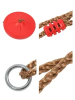 Outdoor Children's Zipline Pedal Swing Seat