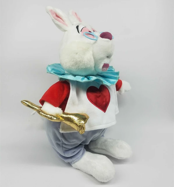 Alice Wonderland White Rabbit Plush  Alice Wonderland Stuffed Animals -  Disney White - Aliexpress