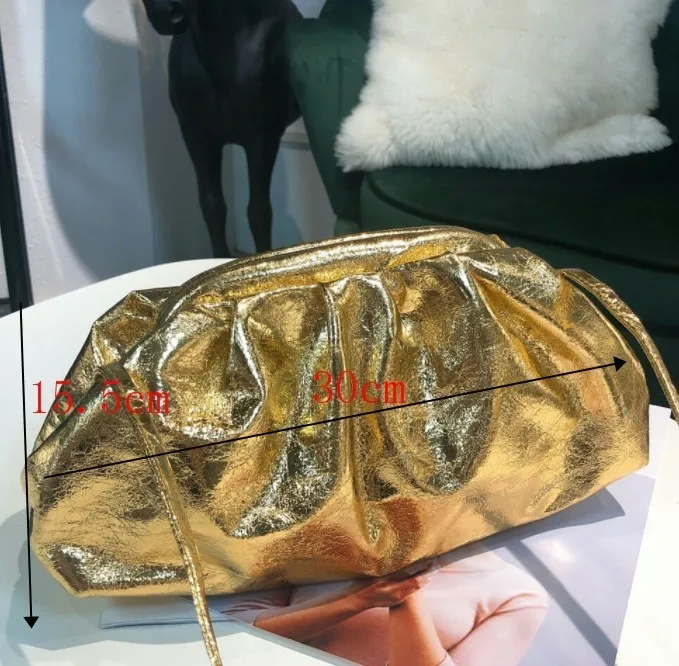[BXX] дневной клатч, вечерняя сумочка, женская большая плиссированная сумка на подушку, кожаная сумка,, осенняя брендовая дизайнерская сумка, HI447