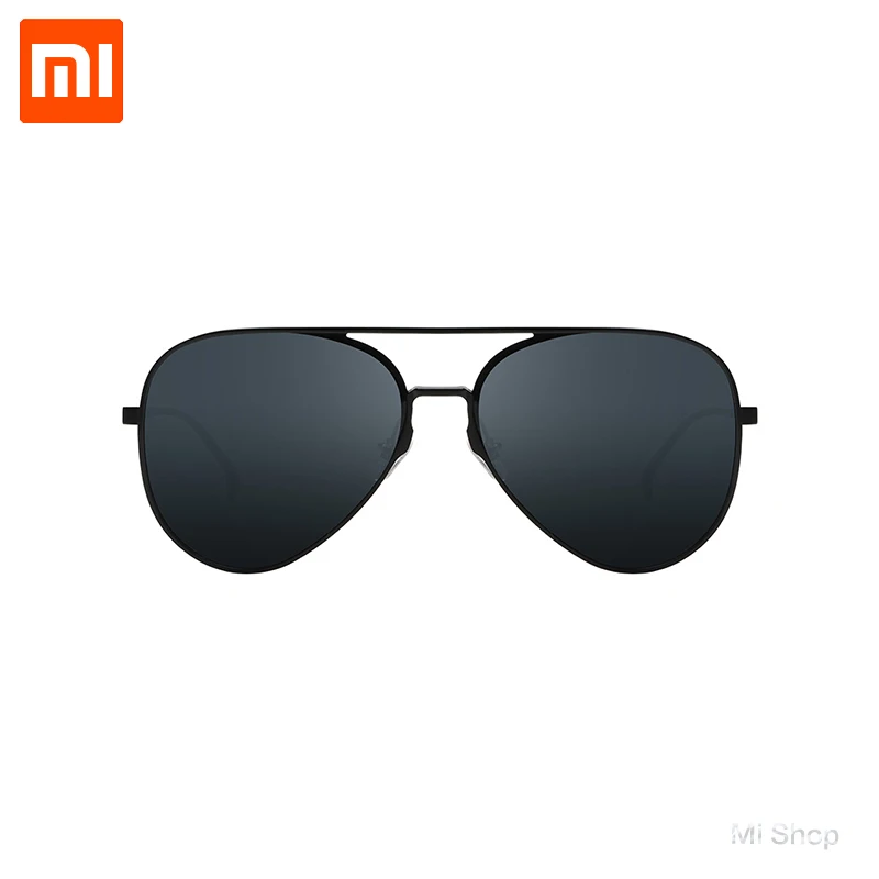Xiaomi Mijia Авиатор солнцезащитные очки поляризованные линзы солнцезащитные очки для мужчин и женщин большие очки оправа легкий и устойчивый к ультрафиолетовому излучению