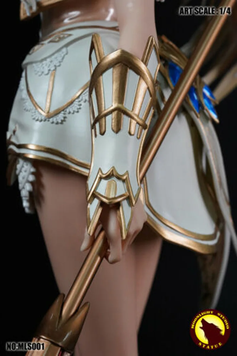 Лунный свет студия 1/4 Эльф Девушка Lineage 2 II новая окрашенная статуя фигурка из смолы