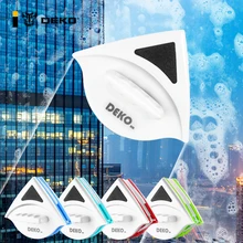 DEKO Магнитная щетка для очистки окон и стекла инструмент для протирания окон двухсторонняя Магнитная стеклянная щетка для мытья бытовой чистящий инструмент DEKO Магнитная щетка для очистки окон и стекла инструмент для протирания окон двухсторонняя Магнитная стеклянная щетка для мытья бытовой чистящий инструмент