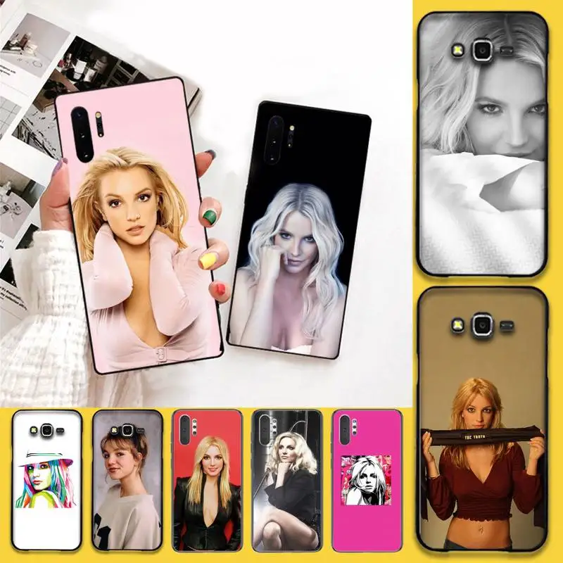Sexy Britney Spears Phone Case Cover For Samsung Note 7 8 9 10 Lite Plus Galaxy J7 J8 J6 2018 Prime | Мобильные телефоны и