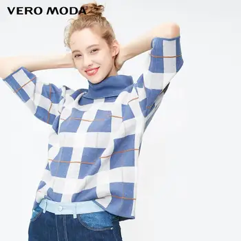 

Vero Moda Women's Ins Style Mock Neck 3/4 Sleeves Knitted Top | 319313526