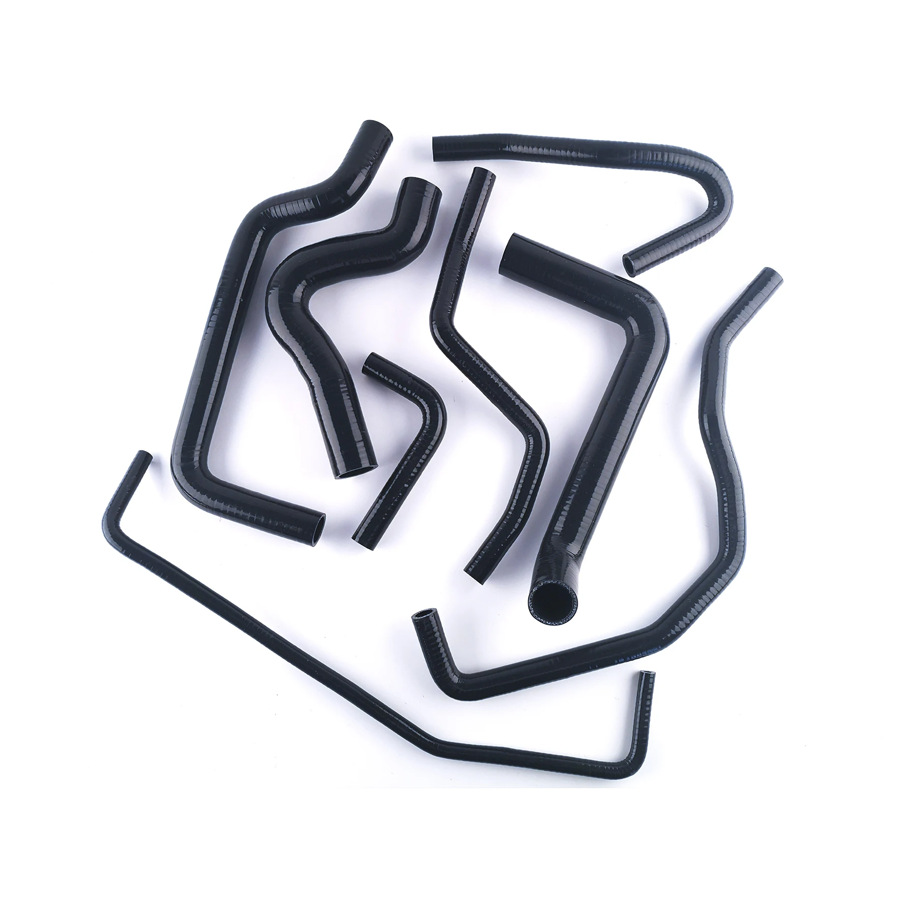 

FOR FIAT COUPE T20 2.0 20V GT TURBO SILICONE RADIATOR COOLANT HOSE KIT BLACK