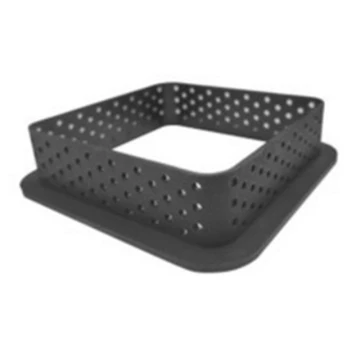 

Hot Sale 8 Pieces Plastic Perforated Egg Tart Mould French Dessert Mold Cheese Fruit Cake Ring Model Kitchen Baking Mold