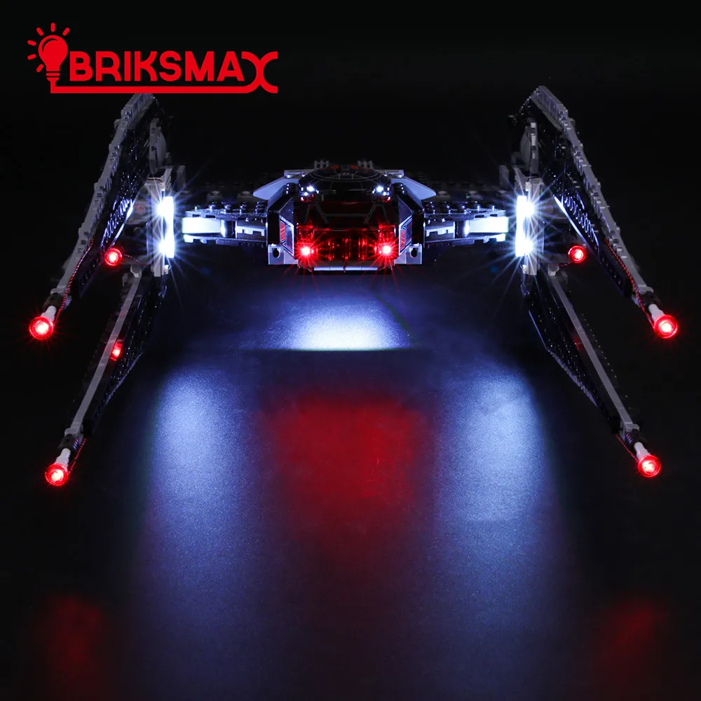 BriksMax комплект света для 75179 Kylo Ren's TIE здание истребителя блоки комплект освещения(не включает модель