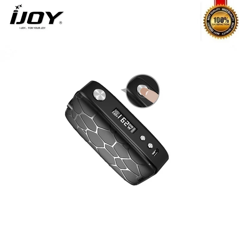 Оригинальный набор IJOY MYSTIQUE 162 Вт бокс мод с баком для 3 мл сетчатая катушка 0 15 Ом