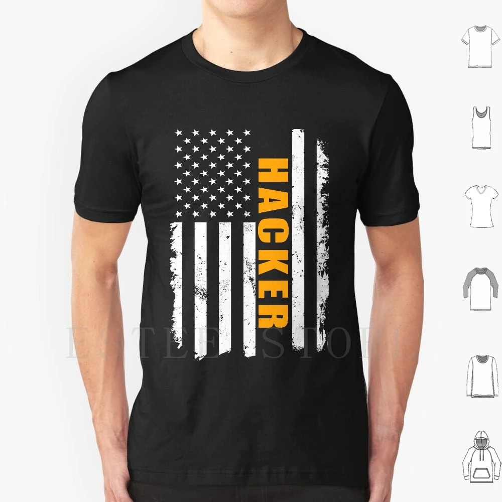 T Shirt En Coton Imprime Hacker Americain Programmeur De Programmation Hacker Hacker Citation De Culture De Hacker Aliexpress