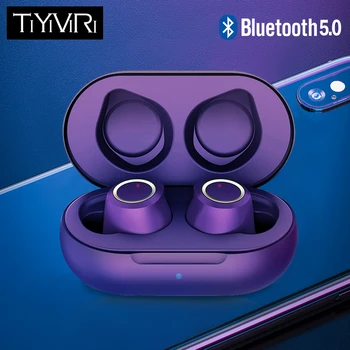 

2020 New Mini TWS In-ear wireless bluetooth 5.0 headset Sports Hi-Fi Stereo True Wireless EarBuds IPX5 Waterproof In ear earbuds