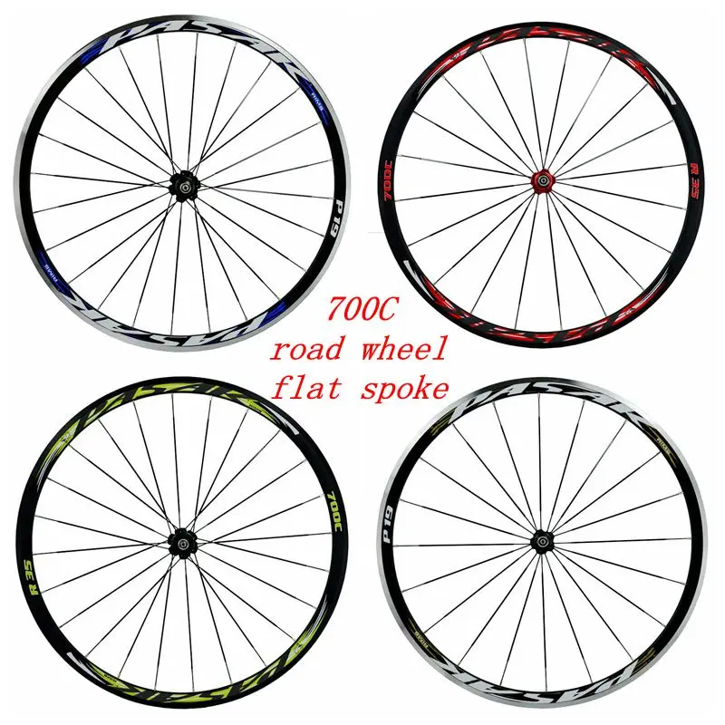 KANGXYSQ Roues De Route 700C Jantes V Brake Moyeux À Roulements
