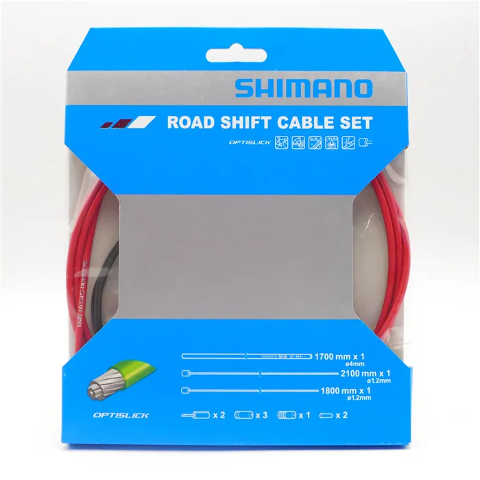 SHIMANO дорожный велосипед OT-SP41 сменный кабель и корпус - Цвет: SP41 OPTI Red