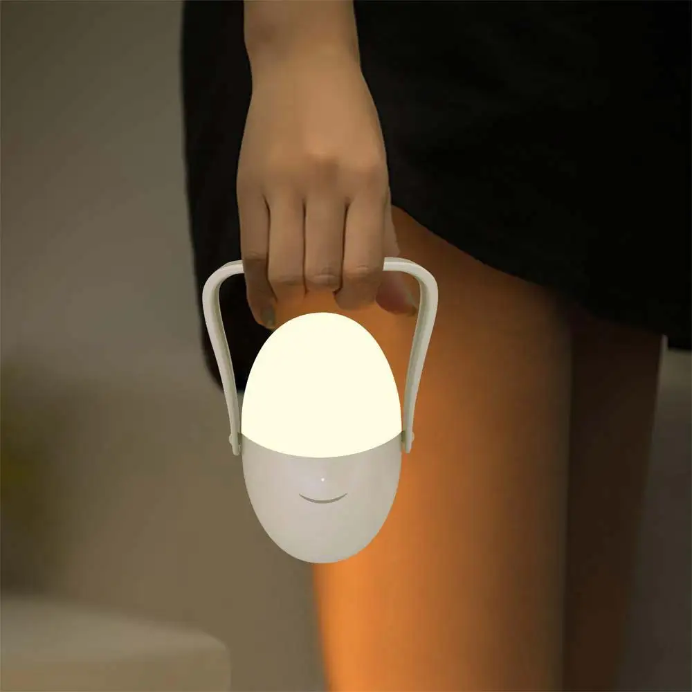 

BRELONG Fun RGB Egg Rotating Portable Night Light Couple Romantic Multicolor Atmosphere Lights For Indoor Bedroo