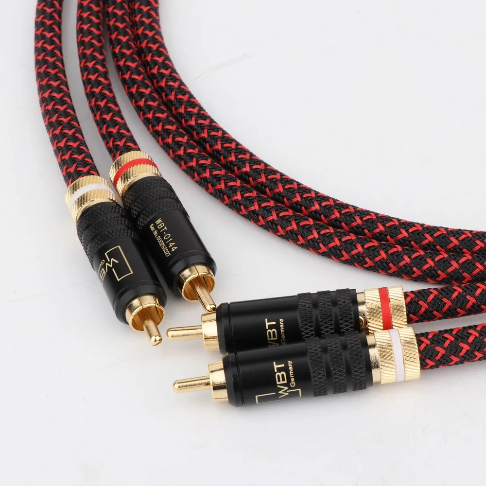 Кабель-удлинитель RCA/RCA 5N OFC с позолоченным разъемом RCA | Электроника