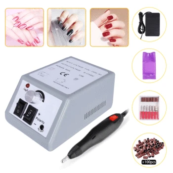 

Cross Border Light Paragraph Nail Grinding Machine 2000 Red Box of Electric Nail Grinder Profession Nail Disarmed Grinding Polis