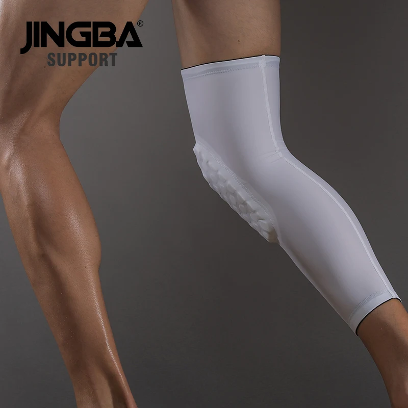JINGBA SUPPORT 1PC Honeycomb protector Safety Basketball knee pads support Volleyball knee brace support Sports protector