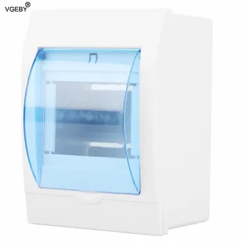 

Plastic Distribution Protection Box For 3-4 Ways Circuit Breaker Indoor On The Wall Mounted Electric Transparent Cover