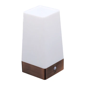 

Office Home Decor Baby Nursery Battery Powered Bathroom PIR Motion Sensor Restaurant Table Lamp Modern LED Night Light Bedside
