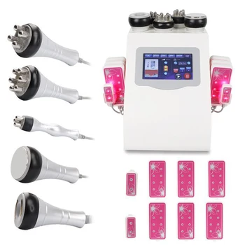

home salon cavitation lipo laser machine 6 in 1 vacuum ultrasound lipo cavitation fat body slimming equipment
