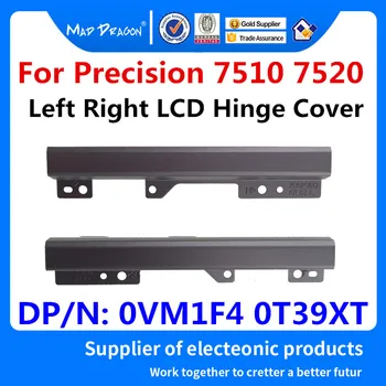 

Laptop new Left Right Replacement LCD Hinge Cover For Dell Precision 7510 7520 M7510 M7520 P53F AAPA0 VM1F4 T39XT 0VM1F4 0T39XT