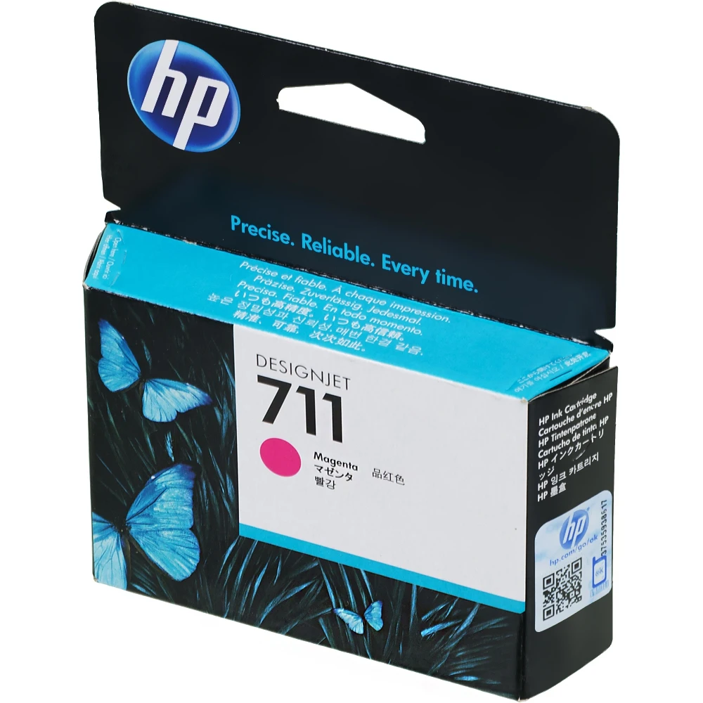 Картридж струйный HP 711 CZ131A пурпурный(29мл) для HP DJ T120/T520