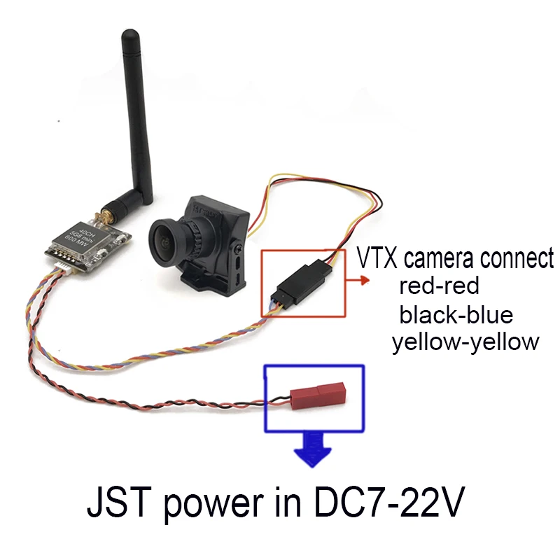 Готовый к использованию 5 8G FPV система Hawkeye 4 3 дюймовый монитор с аккумулятором