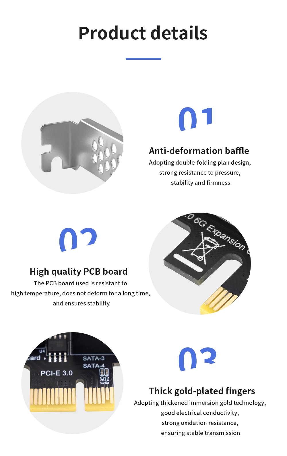 TISHRIC PCI-E SATA Controller Expansion Card - 6/8/10 Ports, ASM1166, PCI SATA3.0 Adapter Description Image.This Product Can Be Found With The Tag Names Adapter, Asm1166 6 ports, Asm1166 sata controller, Expansion card, Pci sata ide controller card