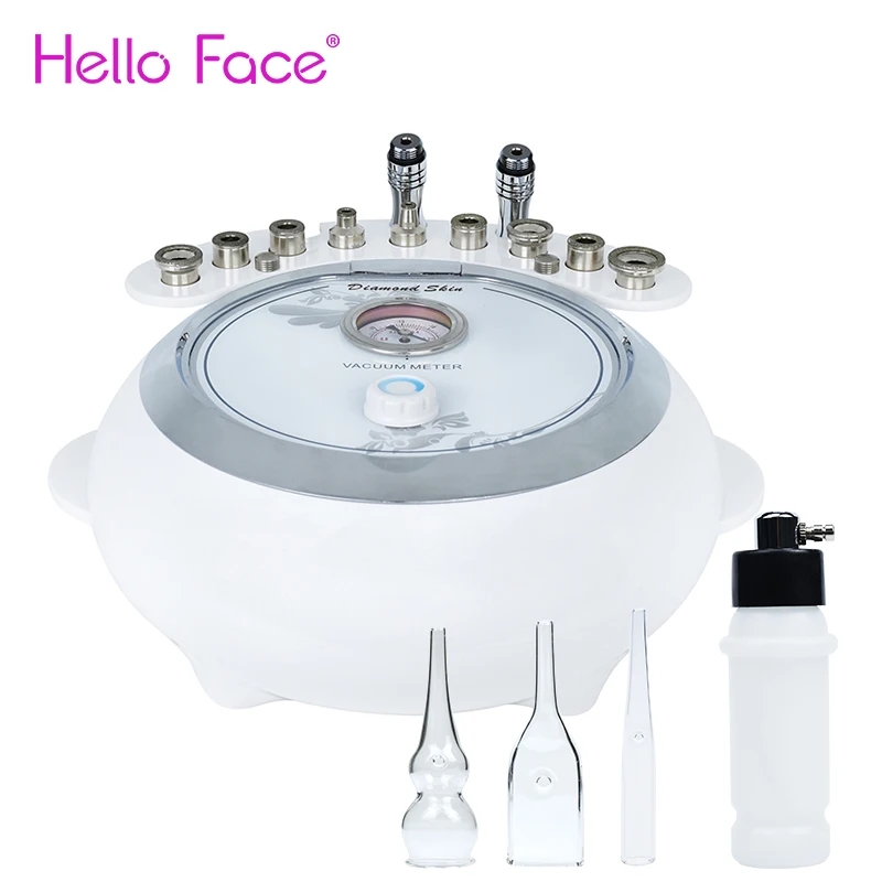 

3 in1 Diamond Microdermabrasion Machine Vacuum Spray Massage Big Suction Dermabrasion Blackhead Removal Skin Care Machine