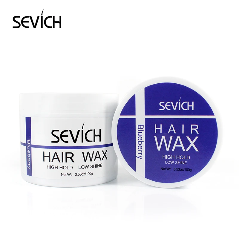 Sevich 100g Fashion Waxing Strong Hold Long Lasting Styling Men Hair Wax Pomade Molding Hair Gel Hairstyle Wax Mens Perfume Wax