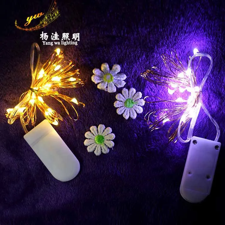 

Flower Decoration Small Colored Lights Cake Decorative String Lights Currently Available Supply 2032 Button Cell Lighting Chain