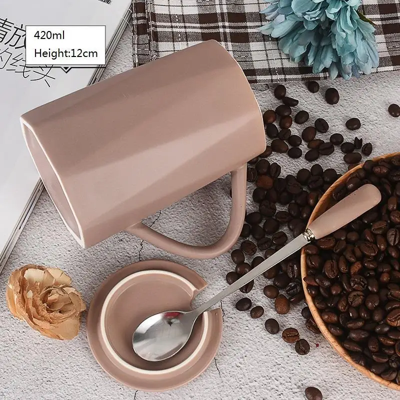 Посуда для напитков, чай, Забавный кофе, фарфор, Tazzine Caffe Para De Cafe Kupa Bardak Taza, керамическая кружка для путешествий, новинка, чашка - Цвет: Number 15