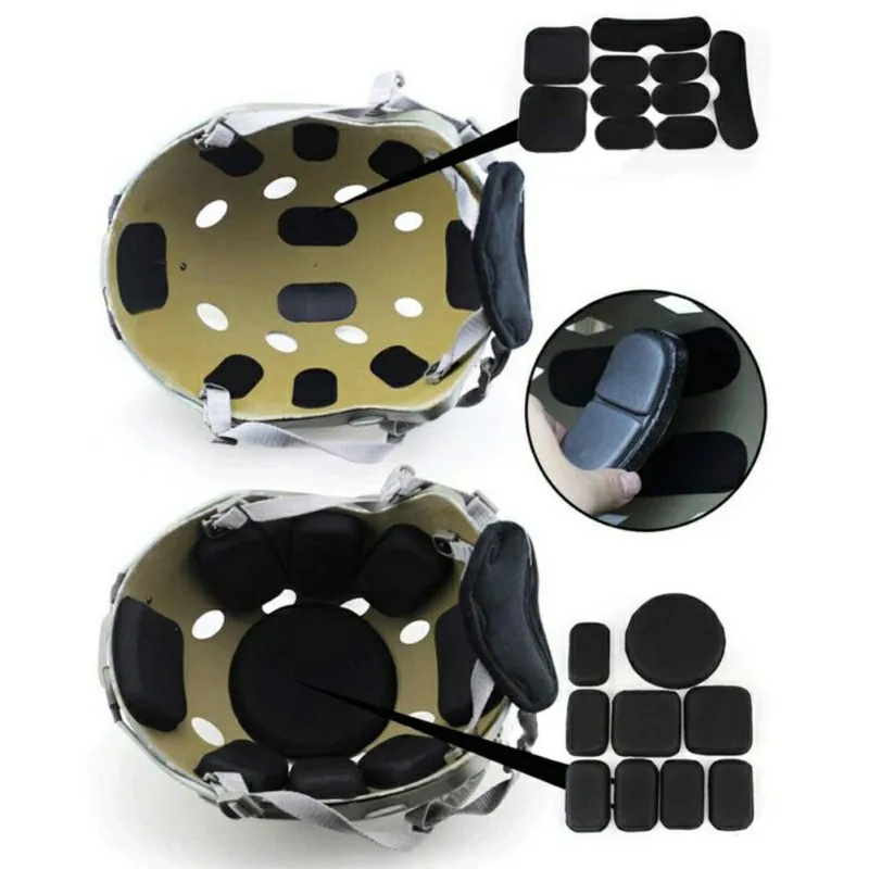 

Bike Motorcycle Padding Kit Tactical Helmet EVA Foam Insert Bicycle Accessories