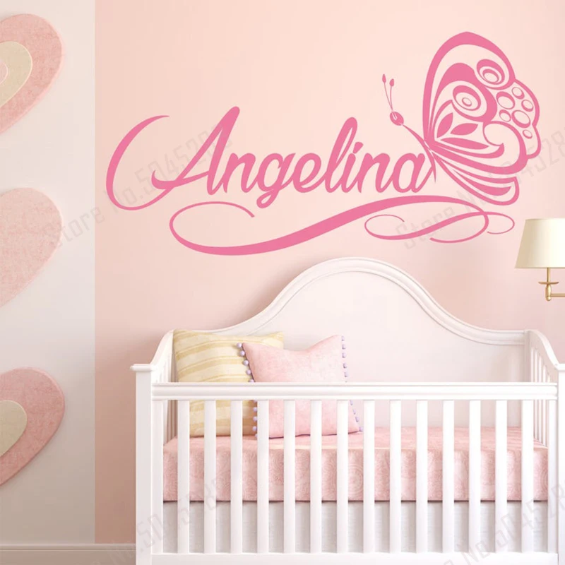 Wall Sticker Nursery Girls Bespoke