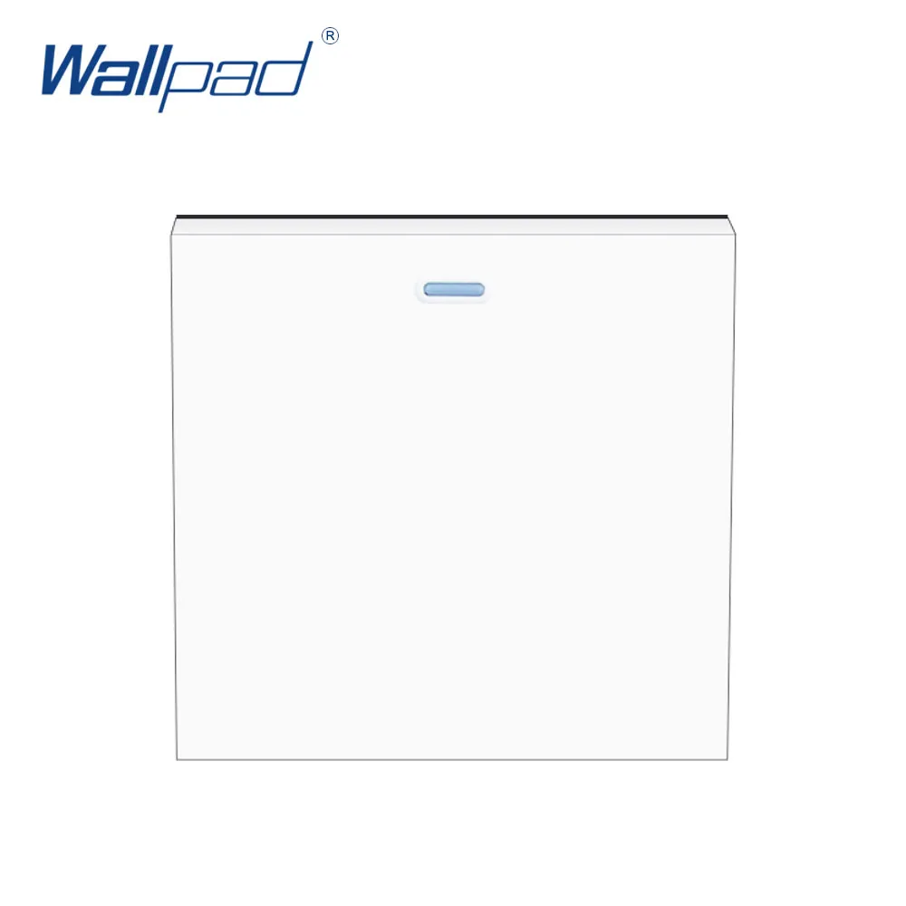 Wallpad 1 Gang моментальная Перезагрузка контактном выключателе Функция ключ для
