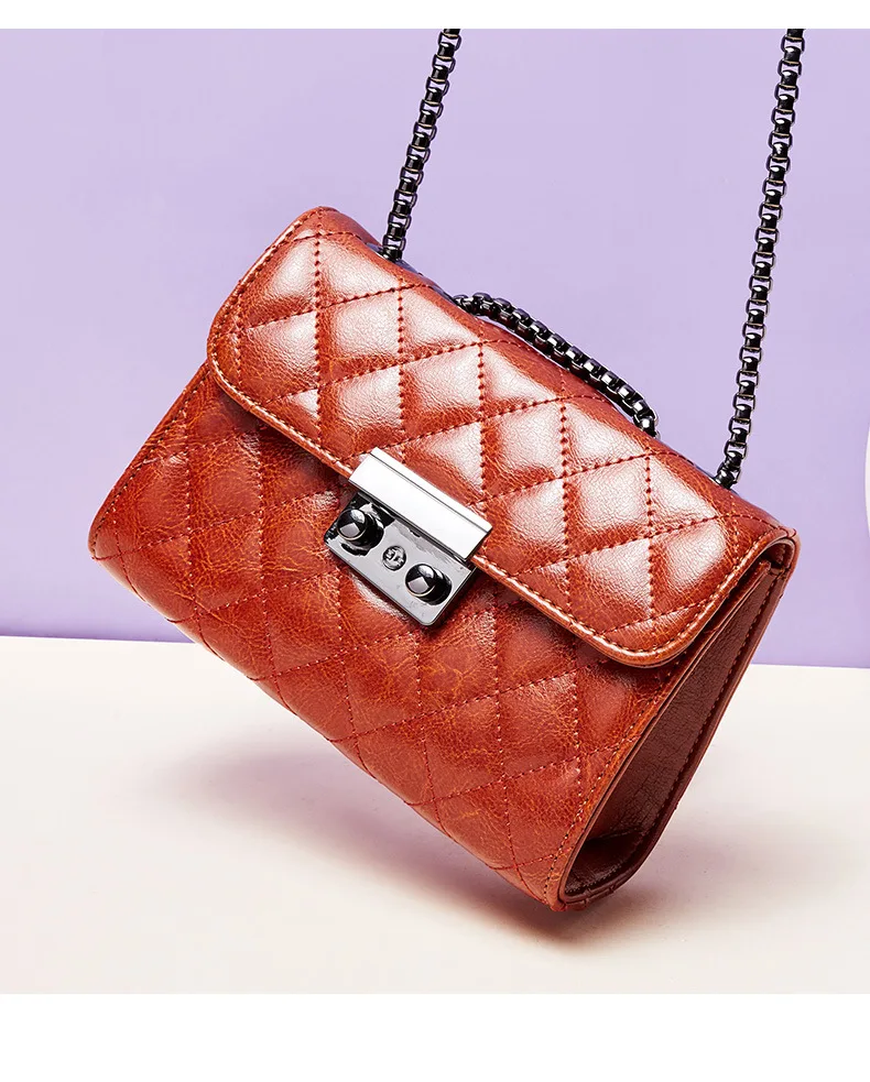 SXCNN 2019new модная женская сумка через плечо Маленькая воловья сумка через плечо для женщин высокое качество цепи женские мягкие сумки-мессенджеры