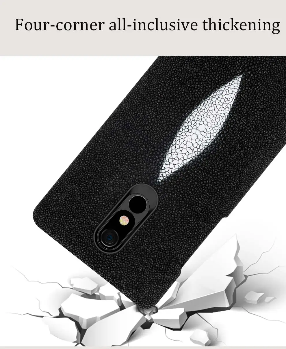 Натуральная кожа ската чехол для телефона для LG Stylo 5 Роскошный чехол для задней части корпуса LG Stylo 4 V40 V50 G7 G8 ThinQ G8s ThinQ G6 G5 Q6