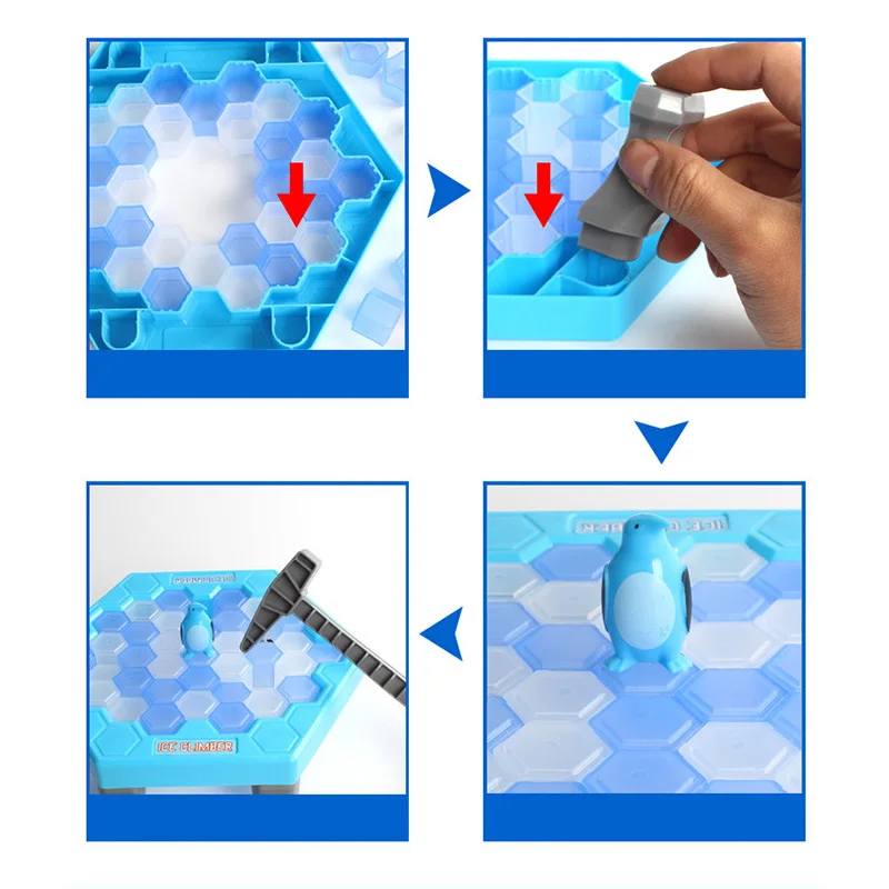 Изделия для крошения льда сохранить Пингвин детские развлечения Настольные игры дробилка для непосед кирпичи игрушки приколы, розыгрышки