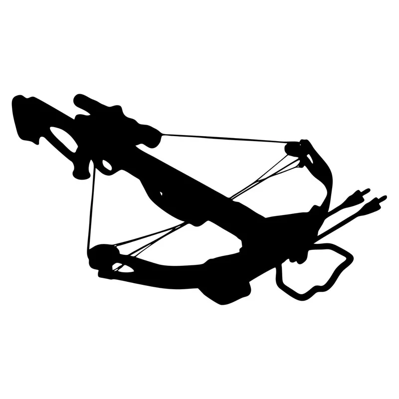 

Funny Crossbow Deer Hunting High Quality Car Sticker Decal Bumper Windshield Accessories PVC 20cm X 12cm