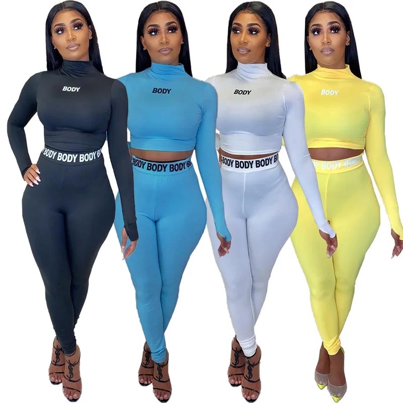 

two piece set women Long Sleeve Crop Top Mesh Leggings colorful print two piece set Active Wear Woman Tracksuits jogging Fitness
