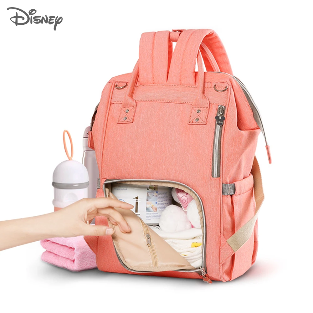 Disney bolsa mãe para maternidade, mochila de