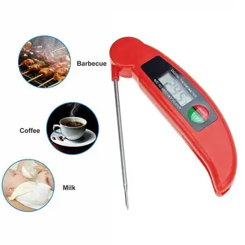 

Kitchen Thermometer For Food BBQ Turkey Electronic Meat Milk Thermometer Meat Cooking Water Probe Kitchen Tools Thermometer I3U1
