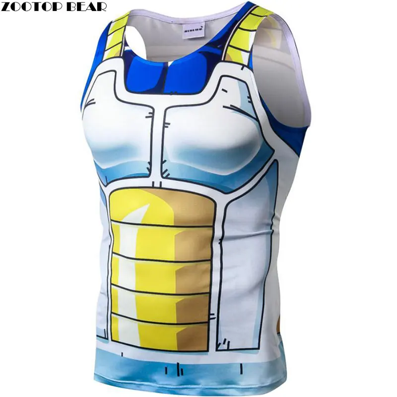 Muscleguys Bodybuilding Tank Tops Men Anime Shirt Cute Goku