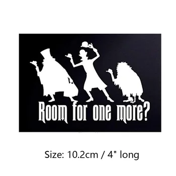 

4'' The Haunted Mansion Room For One More Embroidered iron on Patch Cartoon Applique
