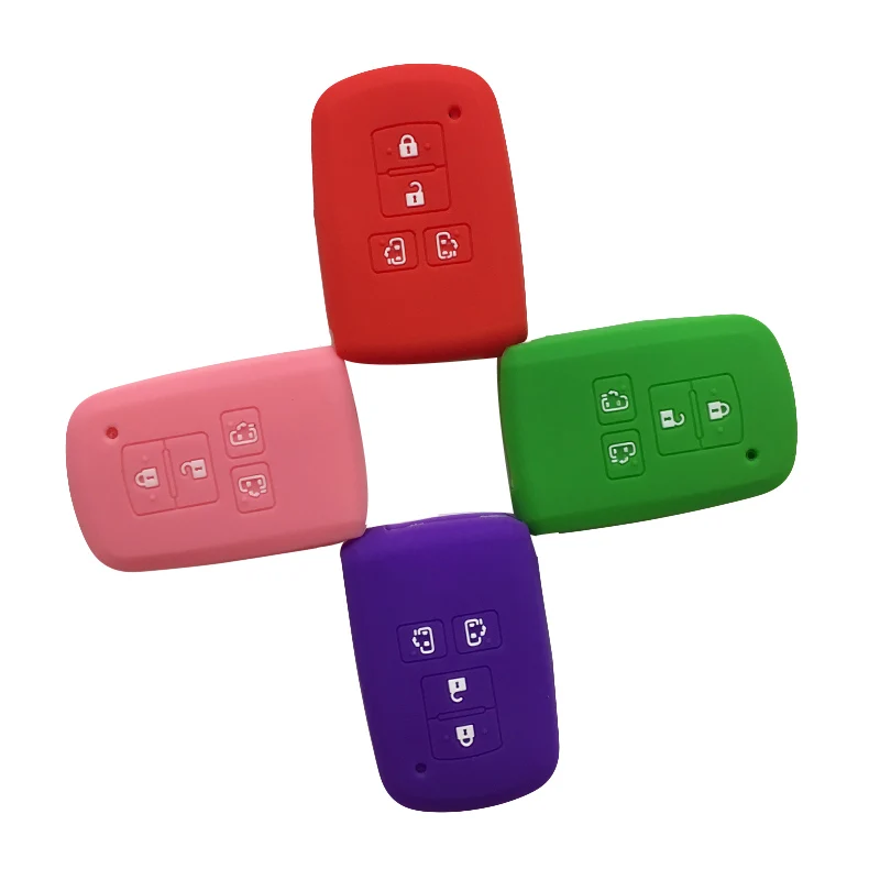 Чехол для ключей с дистанционным управлением Harrier Voxy Noah Silicone Siente Toyota Sienta Exquire 4