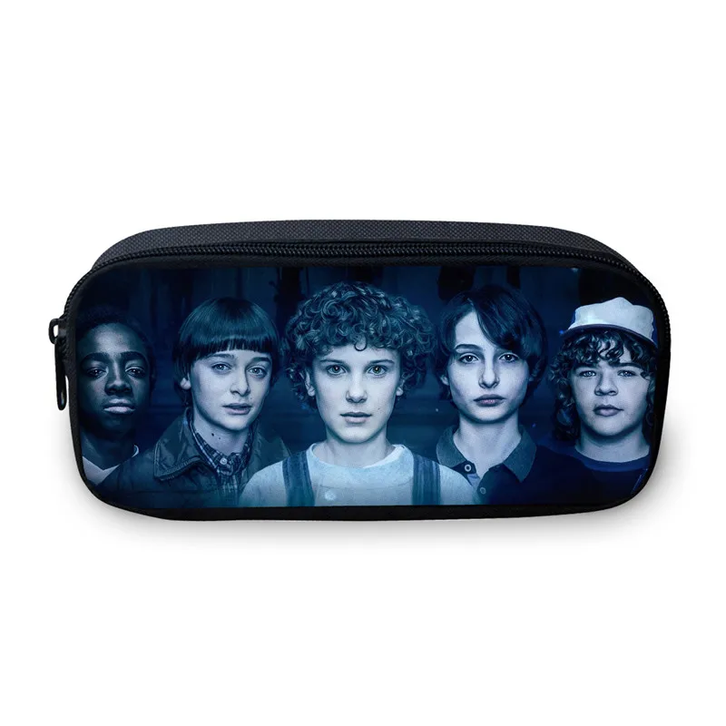 VEEVANV девушки мультфильм косметички дизайн Stranger Thing пенал для мальчиков-подростков, 3D печать пенал для ручек Женская сумочка для косметики