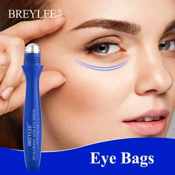 

Eye Serum Hyaluronic Acid Eye Serum Eye Roller Massage Anti-Puffiness Eye Bags Fine Lines Moisturizing Dry Skin Care