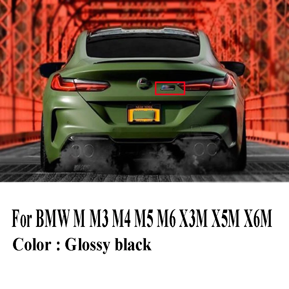 Новый черный автомобиль Стикеры 3D ABS наклейка значок эмблема логотип для BMW M X3M E83