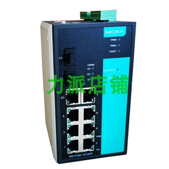 Billige Neue Original-Spot Foto Für MOXA EDS-510A-3SFP-T 7 + 3G Port Gigabit Ethernet Switch, Netzwerk Management Typ